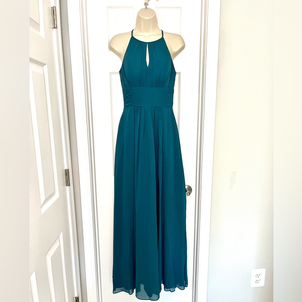 Azazie Bonnie Dress Peacock 0